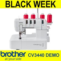 Brother CV3440 coverstitch DEMOMODEL Black Week